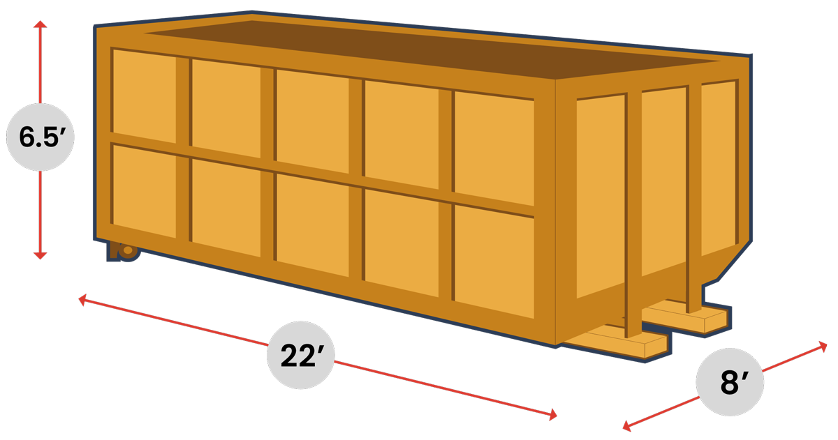 Gray shipping container